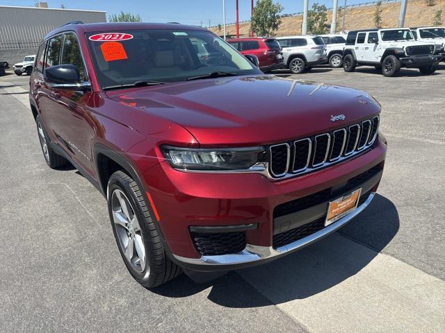 used 2021 Jeep Grand Cherokee L car, priced at $26,503