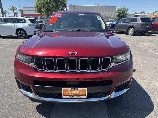 used 2021 Jeep Grand Cherokee L car, priced at $26,503