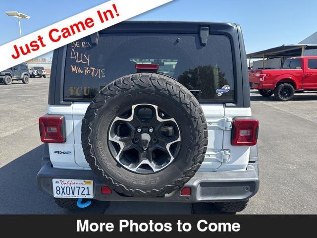 used 2021 Jeep Wrangler Unlimited 4xe car, priced at $35,995