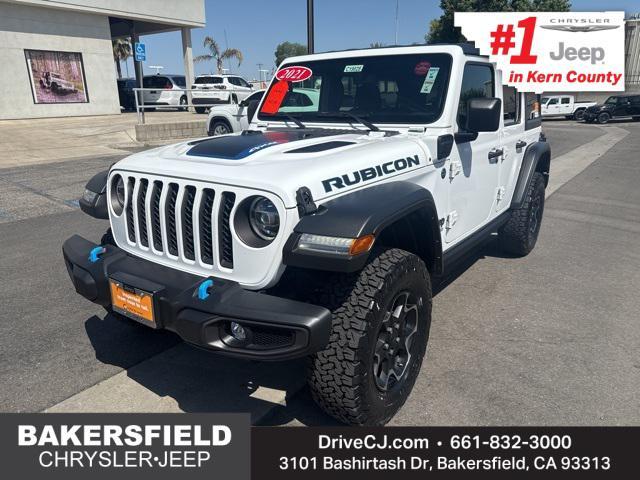 used 2021 Jeep Wrangler Unlimited 4xe car, priced at $35,995
