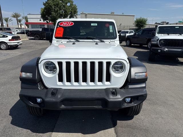 used 2021 Jeep Wrangler Unlimited car, priced at $35,585