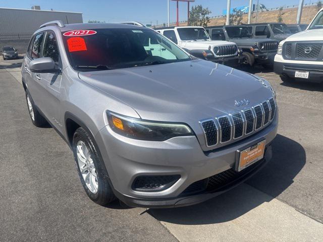 used 2021 Jeep Cherokee car, priced at $19,975