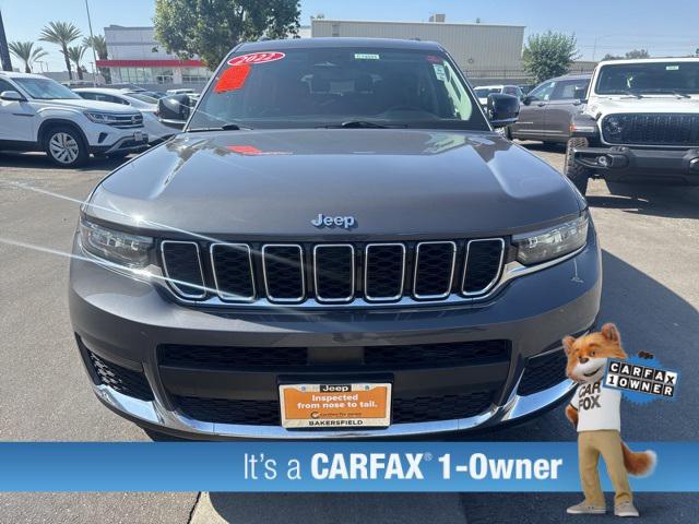 used 2022 Jeep Grand Cherokee L car, priced at $35,590