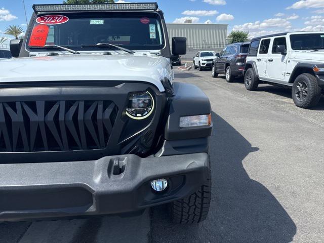 used 2020 Jeep Wrangler Unlimited car, priced at $28,575