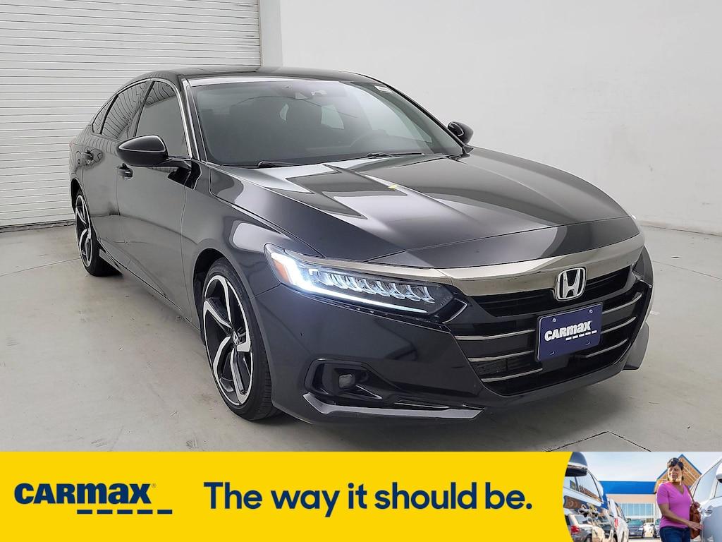 used 2021 Honda Accord car, priced at $27,998