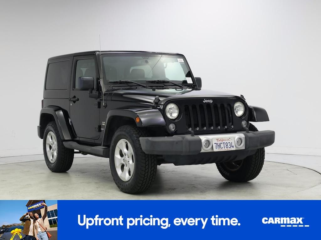 used 2015 Jeep Wrangler car, priced at $17,998