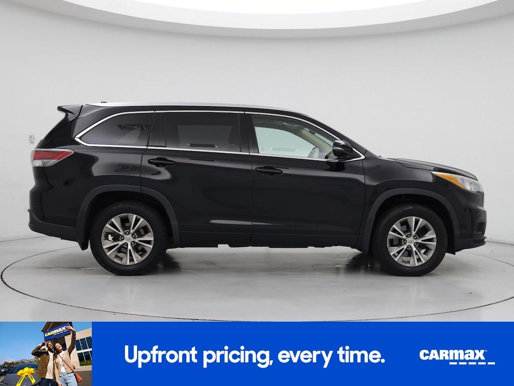 used 2015 Toyota Highlander car, priced at $23,998
