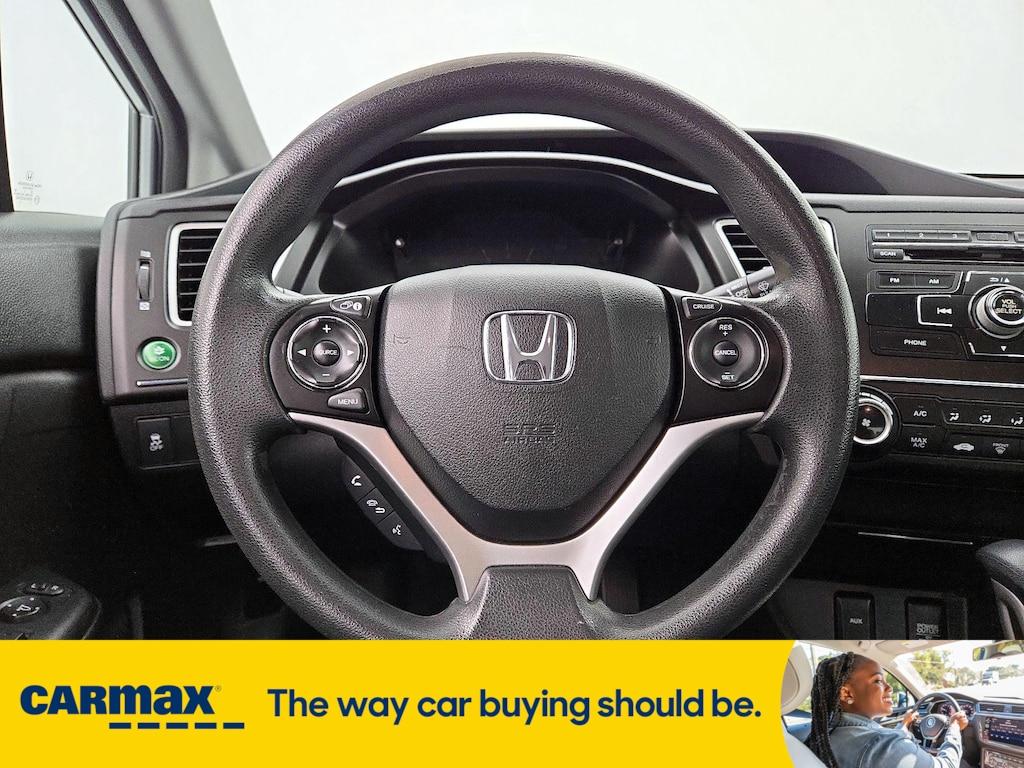 used 2015 Honda Civic car, priced at $13,998