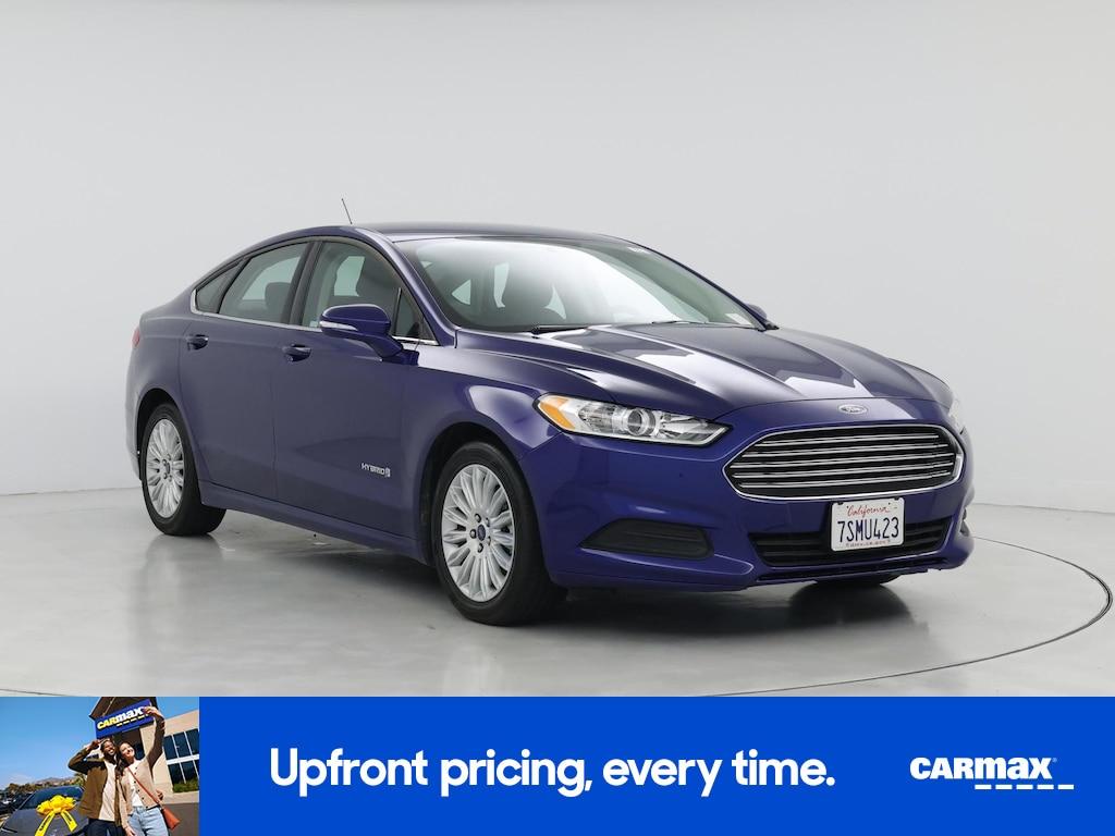 used 2016 Ford Fusion Hybrid car, priced at $15,998