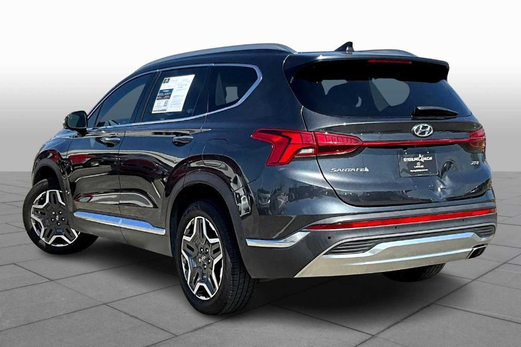 used 2021 Hyundai Santa Fe car, priced at $23,895