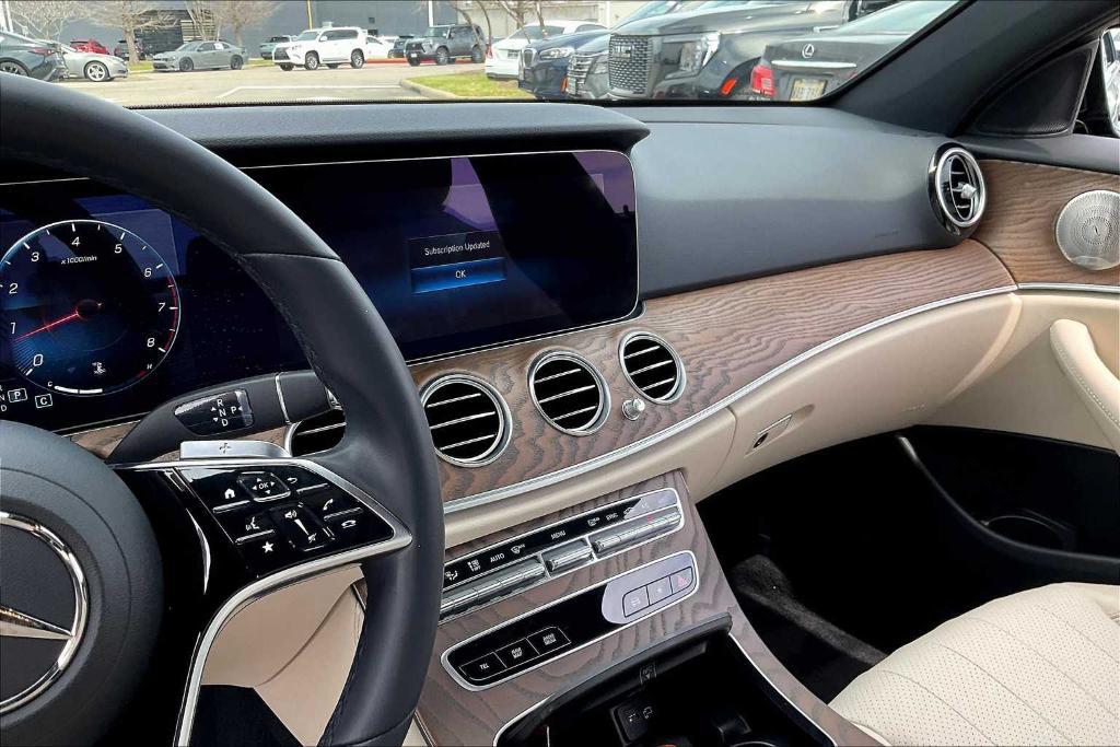 used 2022 Mercedes-Benz E-Class car, priced at $35,995