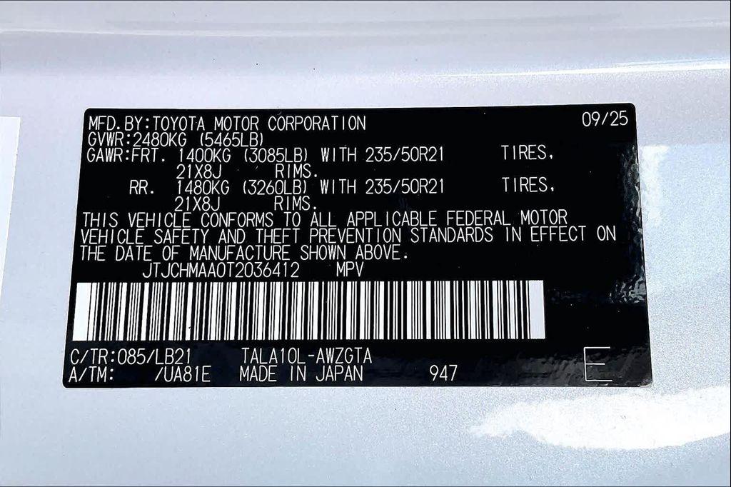 new 2026 Lexus RX 350 car, priced at $59,229