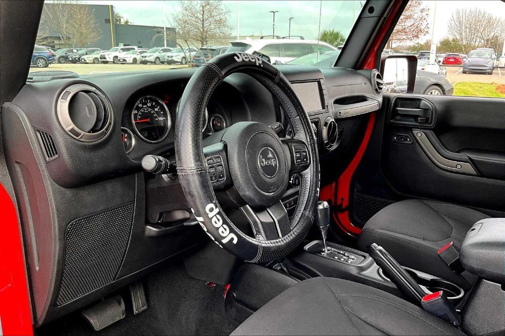 used 2016 Jeep Wrangler Unlimited car, priced at $15,995