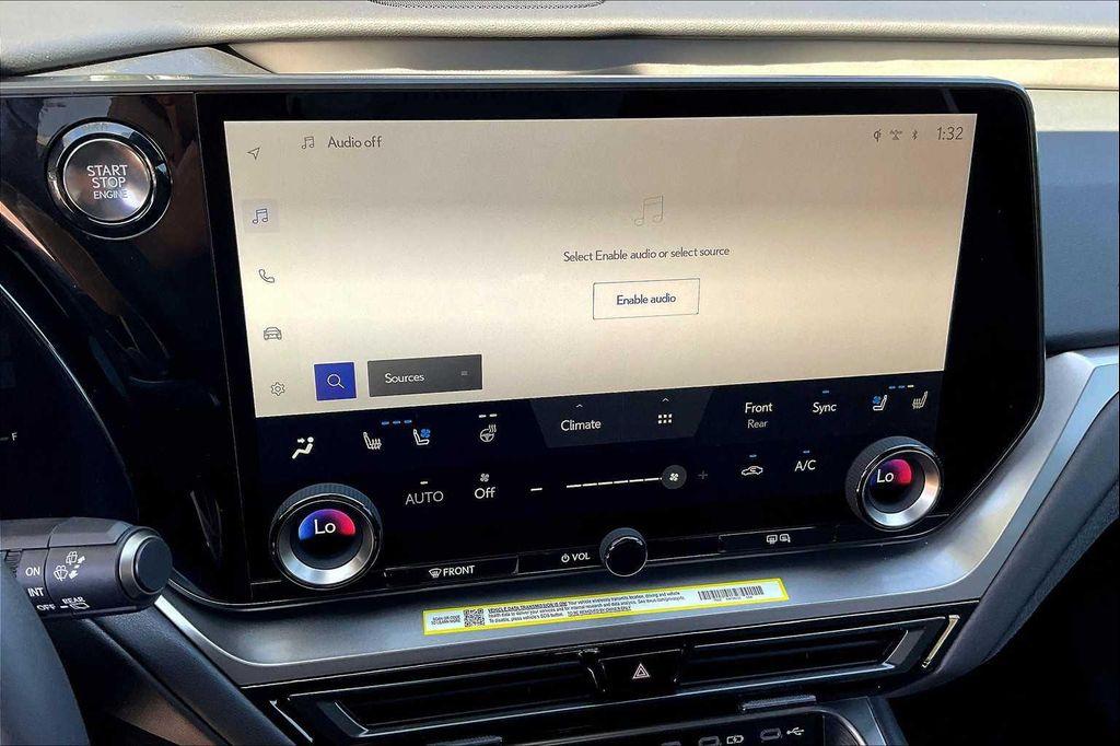 new 2026 Lexus TX 350 car, priced at $69,708