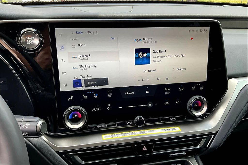 new 2026 Lexus TX 350 car, priced at $70,786