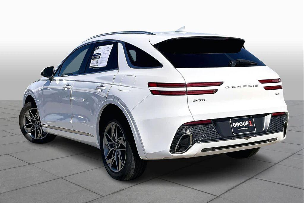 used 2022 Genesis GV70 car, priced at $27,995