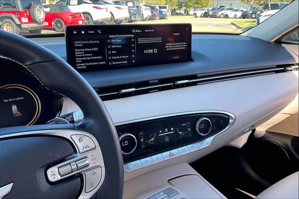 used 2022 Genesis GV70 car, priced at $27,995
