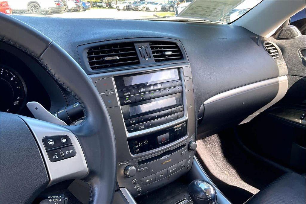 used 2012 Lexus IS 250C car, priced at $10,995
