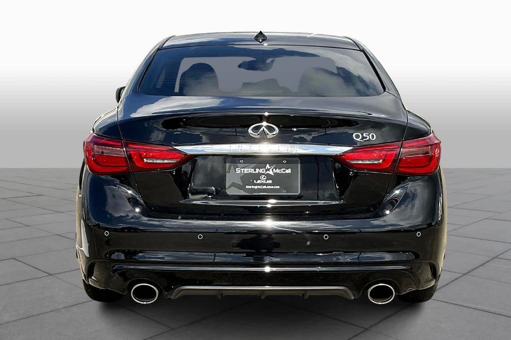 used 2021 INFINITI Q50 car, priced at $27,295