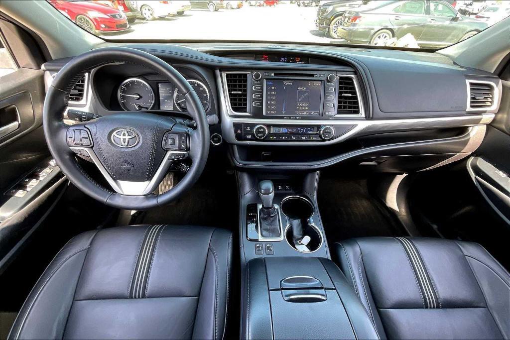 used 2017 Toyota Highlander car, priced at $23,495