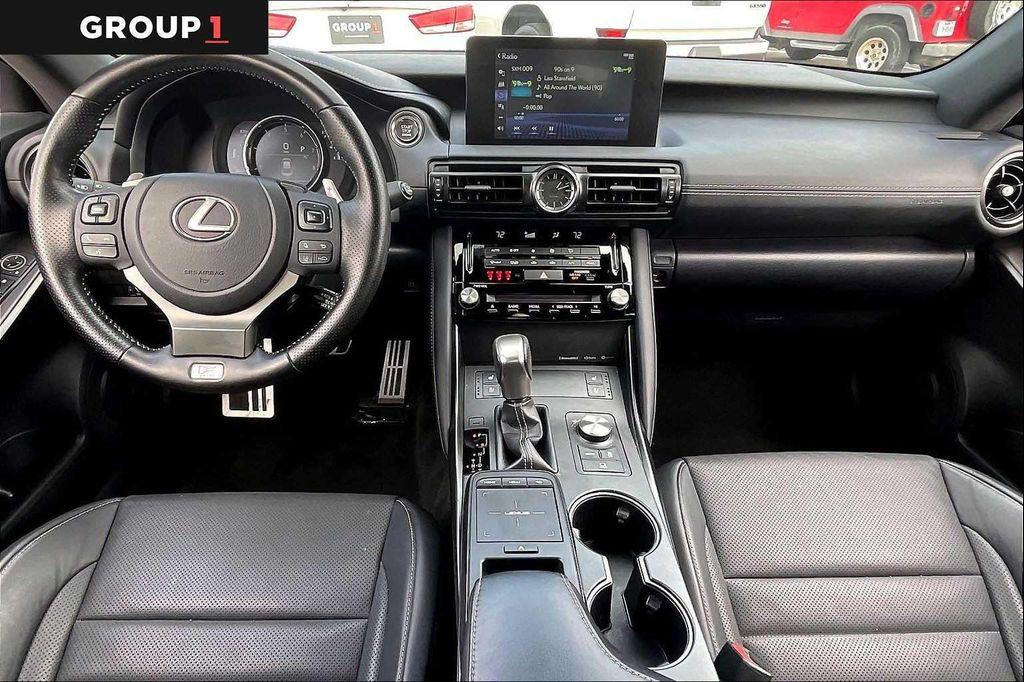 used 2023 Lexus IS 350 car, priced at $43,995