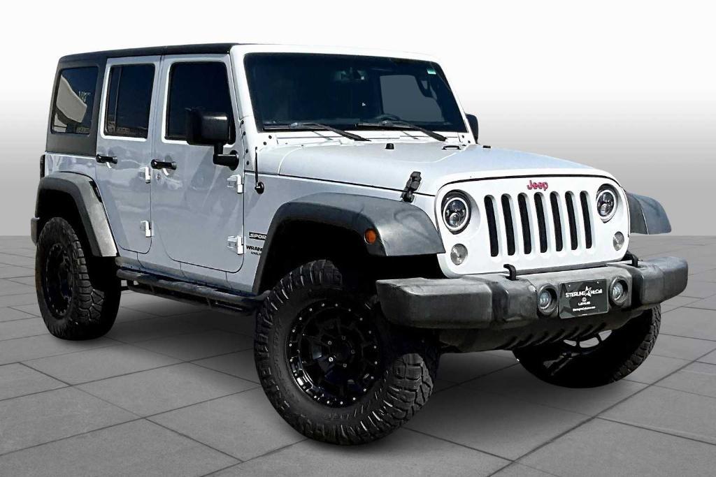 used 2017 Jeep Wrangler Unlimited car, priced at $18,995