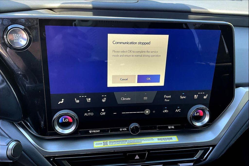 new 2026 Lexus TX 350 car, priced at $69,354