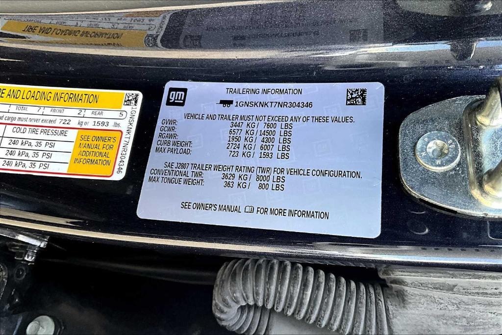 used 2022 Chevrolet Tahoe car, priced at $46,995