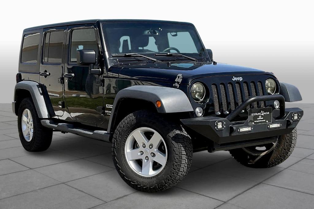 used 2017 Jeep Wrangler Unlimited car, priced at $21,995