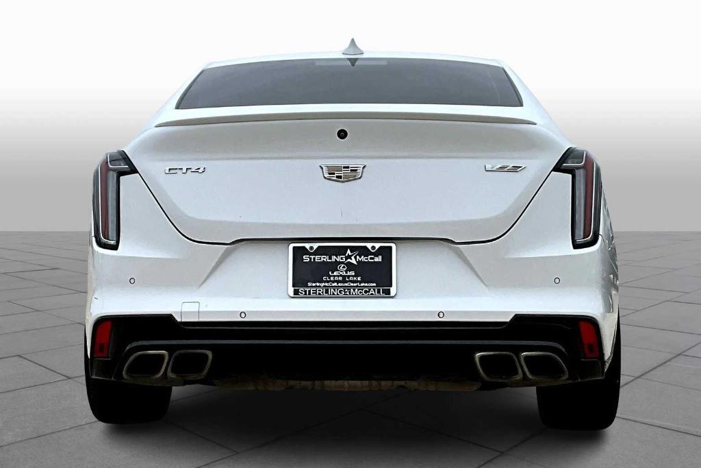 used 2022 Cadillac CT4-V car, priced at $35,895