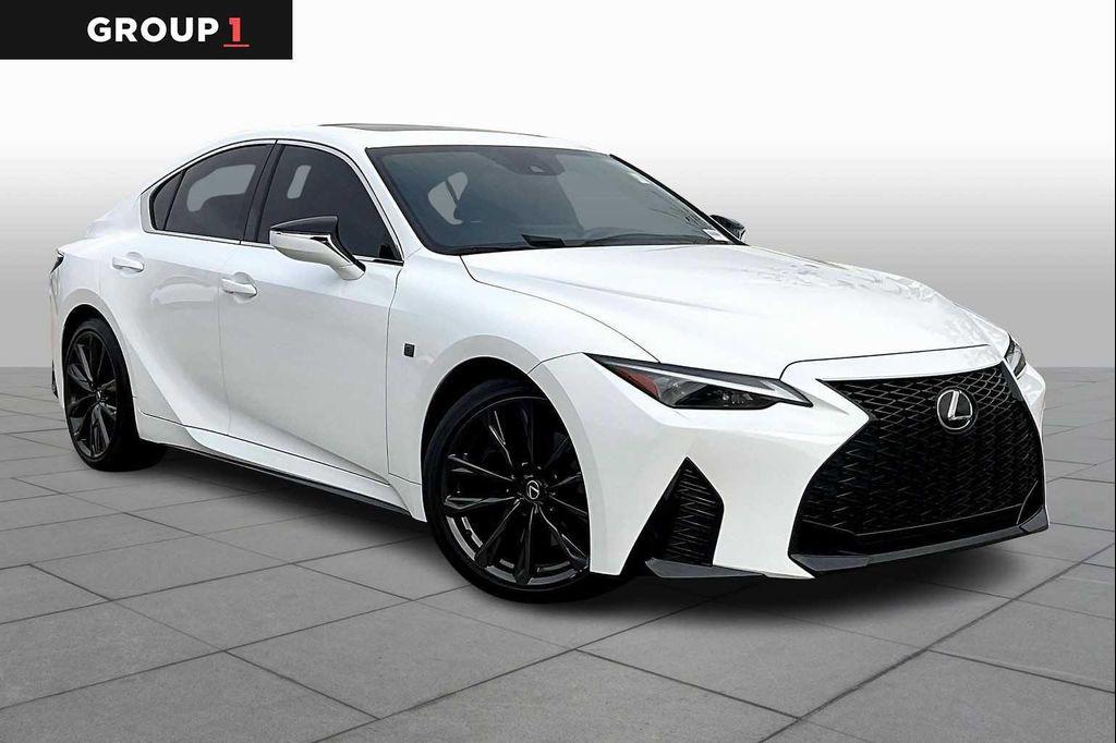 used 2024 Lexus IS 350 car, priced at $42,842