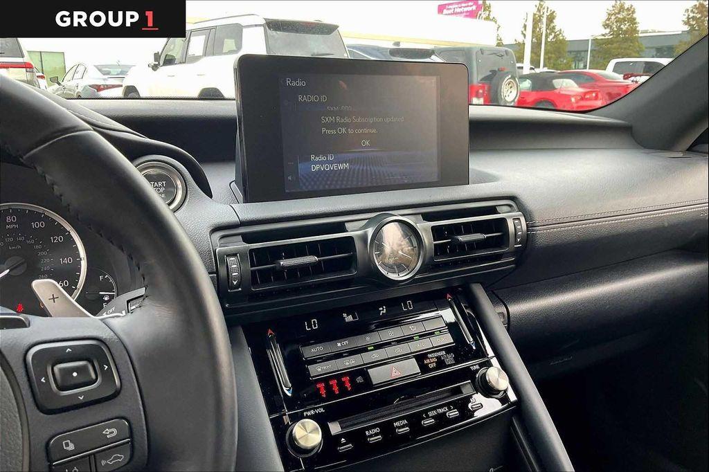 used 2024 Lexus IS 350 car, priced at $42,842