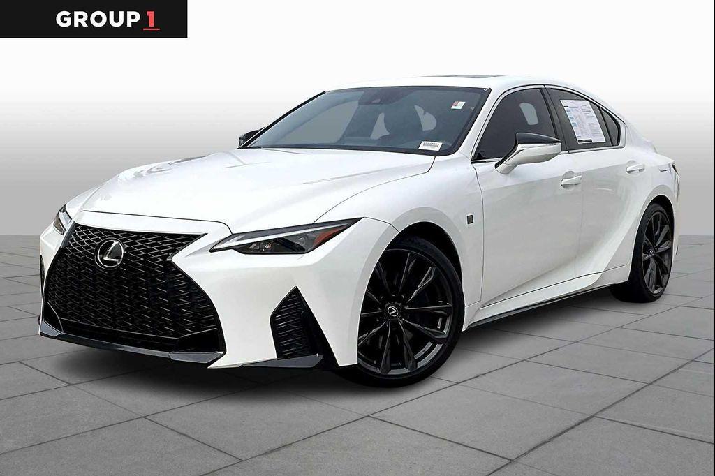 used 2024 Lexus IS 350 car, priced at $42,842