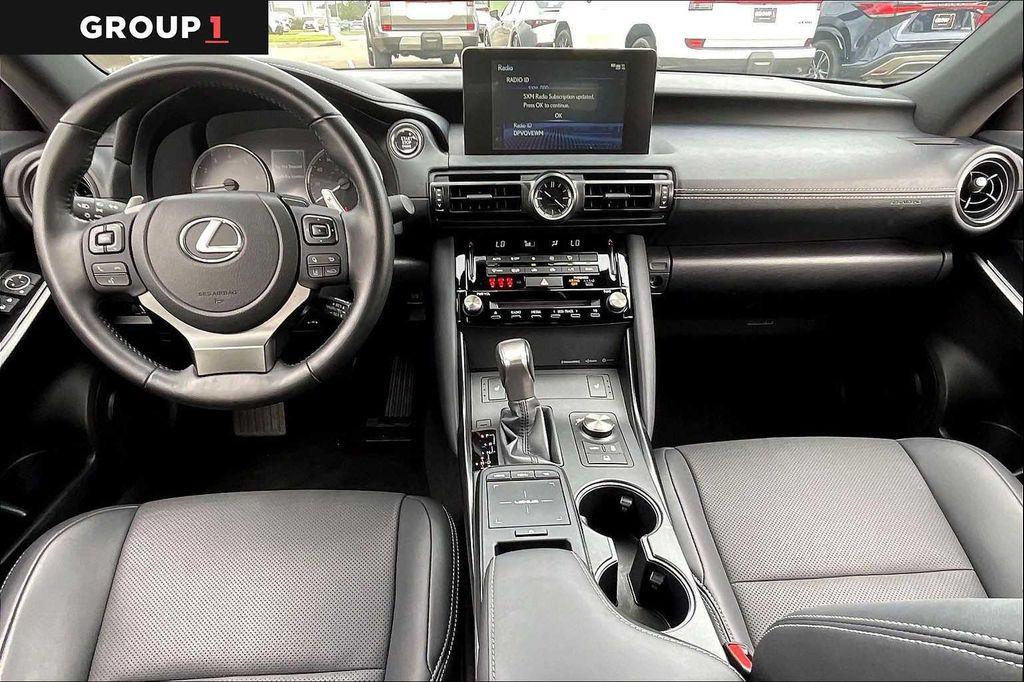 used 2024 Lexus IS 350 car, priced at $42,842