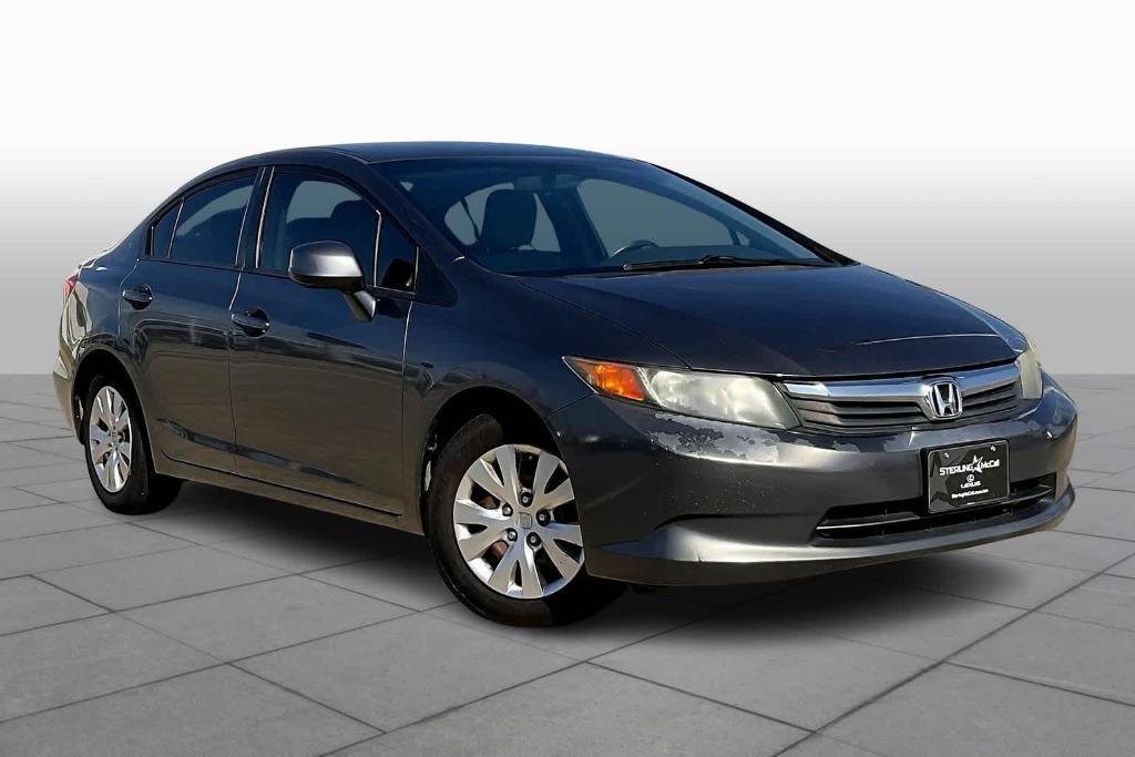 used 2012 Honda Civic car, priced at $9,495