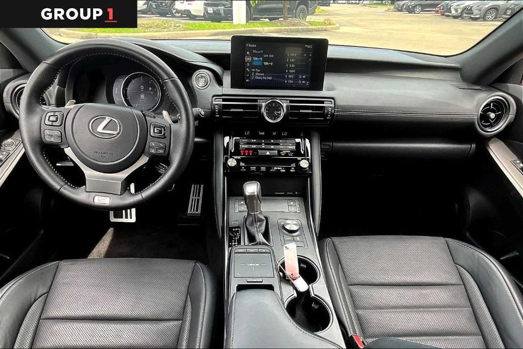 used 2023 Lexus IS 350 car, priced at $44,007