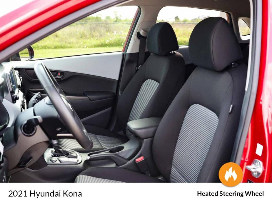 used 2021 Hyundai Kona car, priced at $16,200