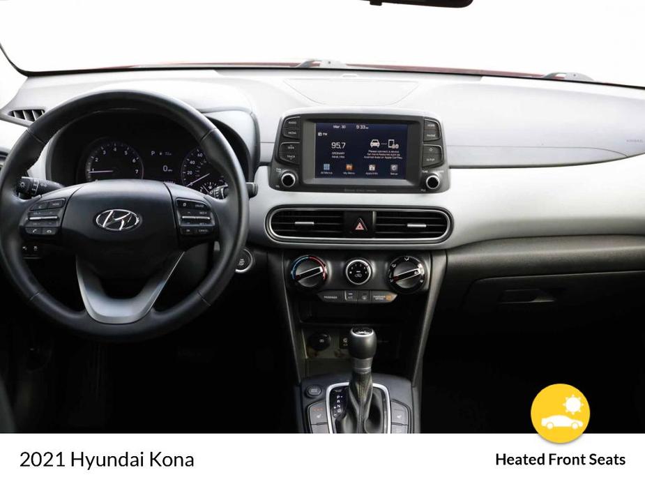 used 2021 Hyundai Kona car, priced at $16,200