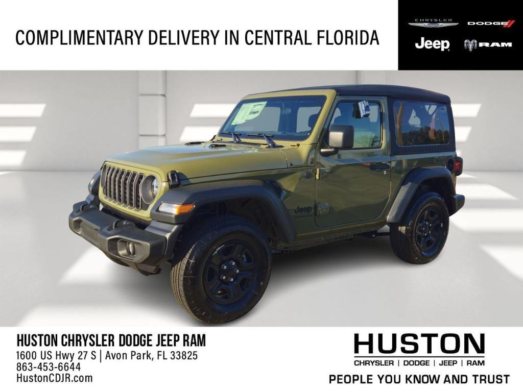 new 2025 Jeep Wrangler car, priced at $33,302