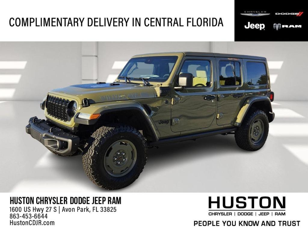 new 2025 Jeep Wrangler 4xe car, priced at $55,505