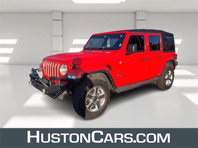 used 2020 Jeep Wrangler Unlimited car, priced at $27,916