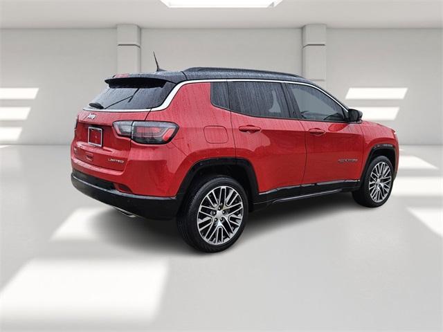 used 2023 Jeep Compass car, priced at $22,721