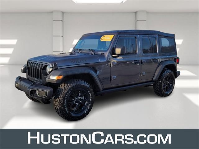 used 2023 Jeep Wrangler car, priced at $38,742