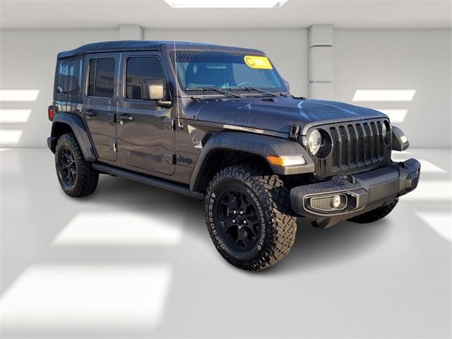 used 2023 Jeep Wrangler car, priced at $38,742