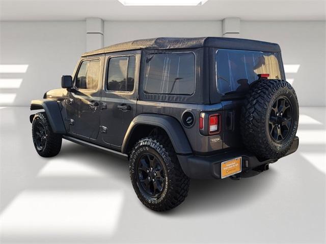 used 2023 Jeep Wrangler car, priced at $38,742