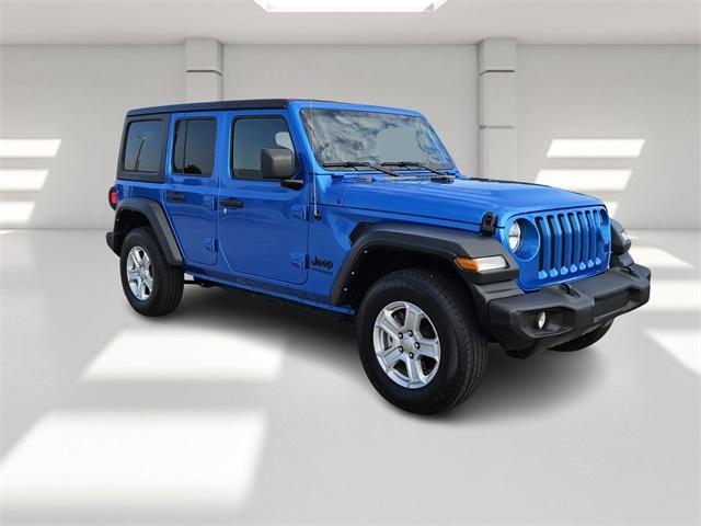 used 2022 Jeep Wrangler Unlimited car, priced at $28,401