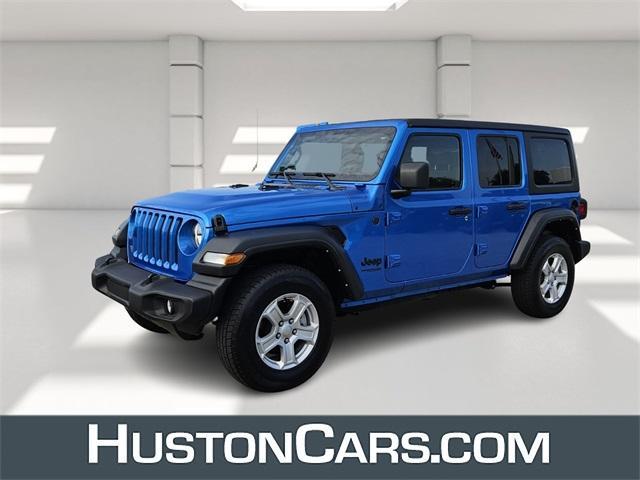 used 2022 Jeep Wrangler Unlimited car, priced at $28,401