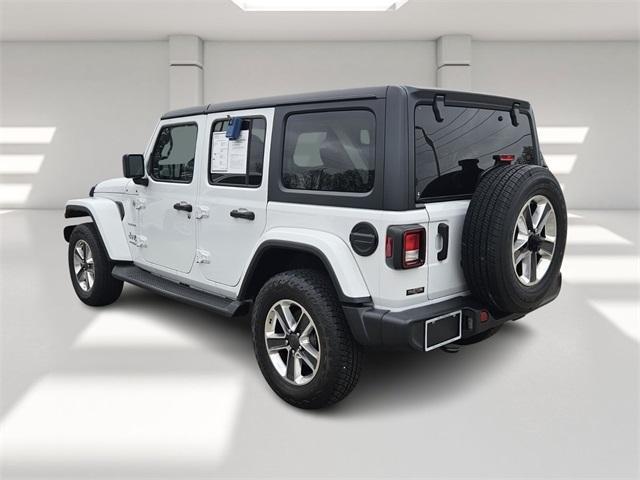 used 2021 Jeep Wrangler Unlimited car, priced at $25,532