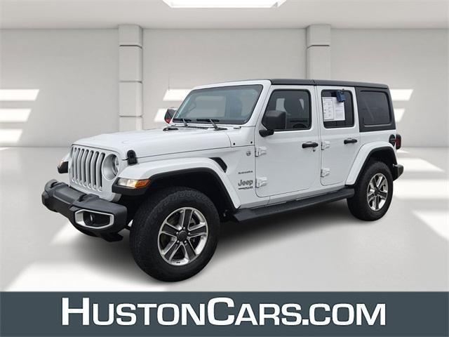 used 2021 Jeep Wrangler Unlimited car, priced at $25,532