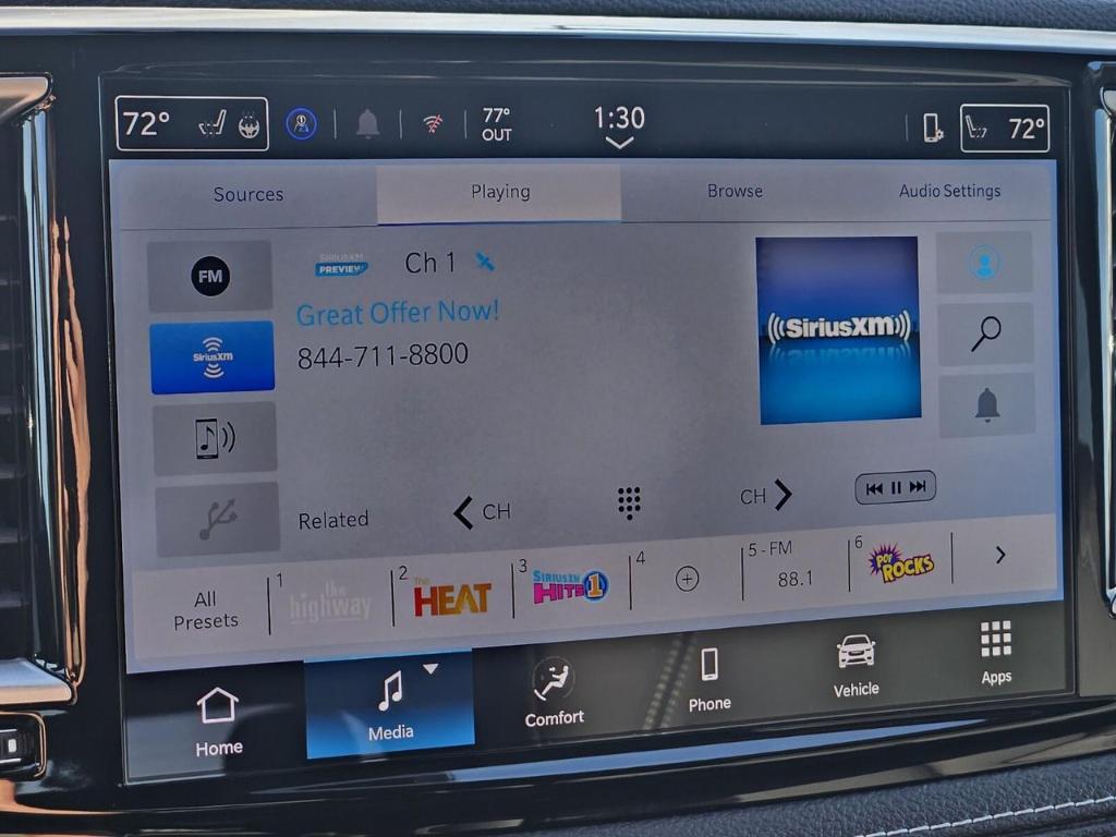 new 2026 Chrysler Pacifica car, priced at $37,965